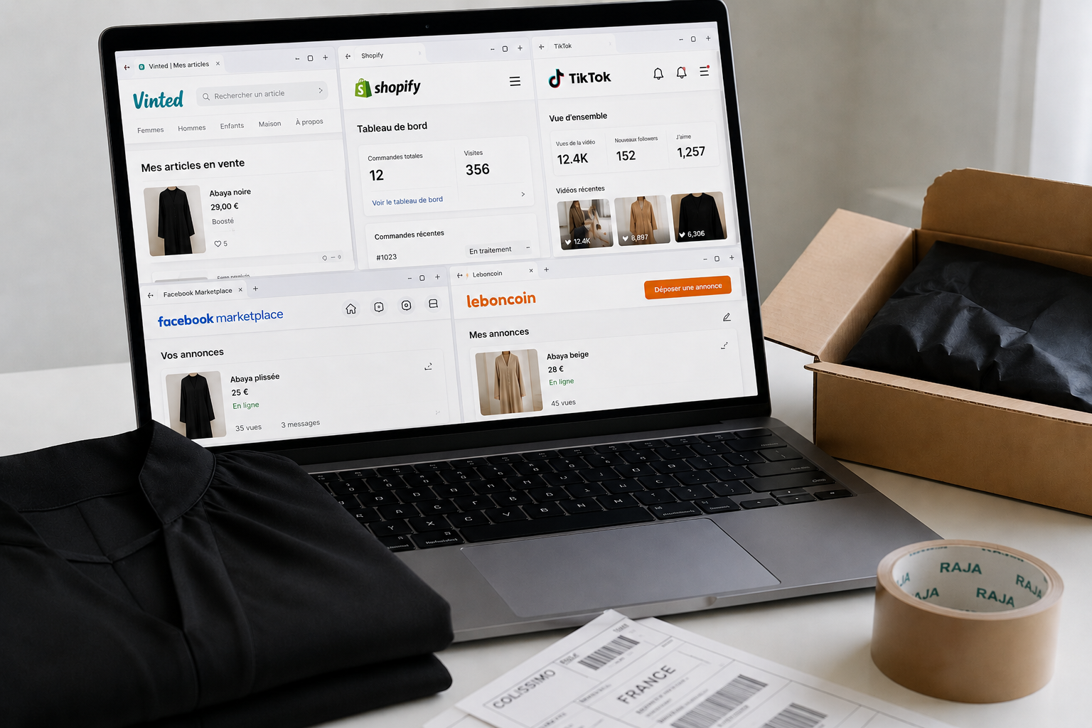 Comment trouver ses premiers clients lorsqu'on vend des abayas ?
