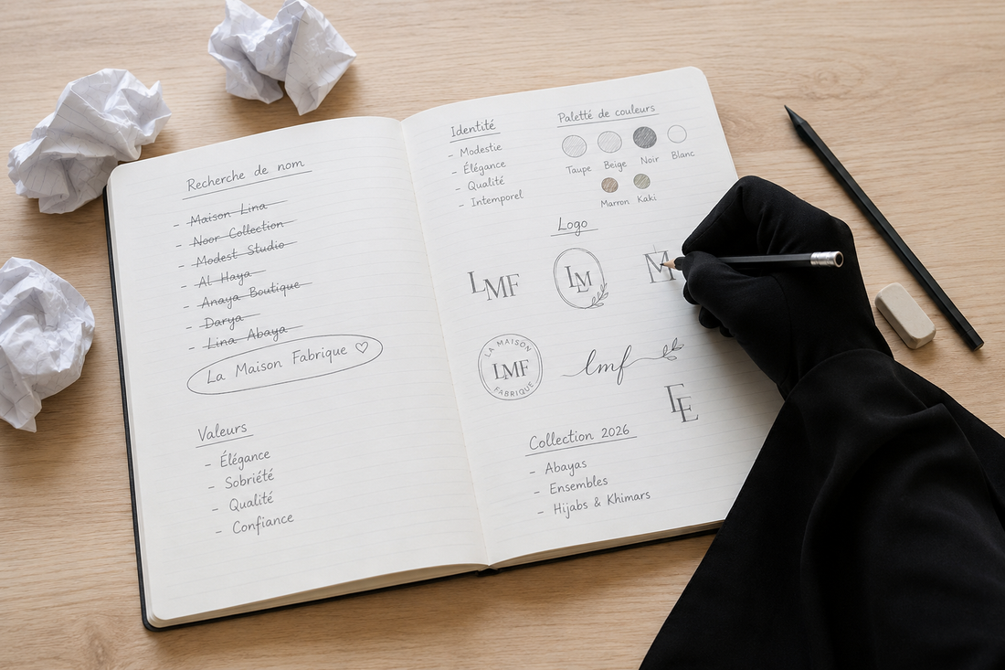 Créer sa marque d'abayas sans atelier : le guide complet pour débuter