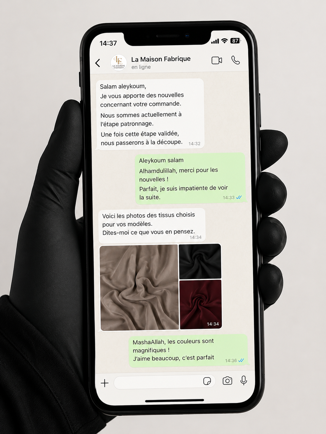 Comment organiser sa première production d'abayas avec un atelier ?