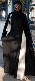 Ensemble tunique fendue & pantalon large